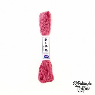 Hilo Sashiko Rosa Chicle Olympus 2