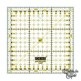 Regla Patchwork Cuadrada...