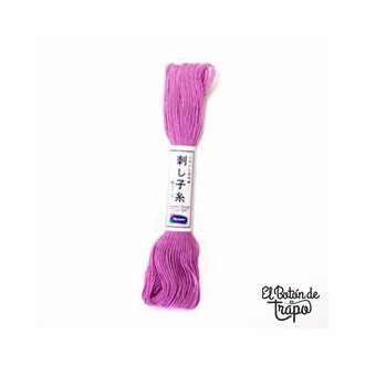Hilo Sashiko Rosa Malva Olympus 2