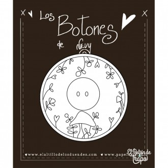 Botón Seta Los Botones de Nevy