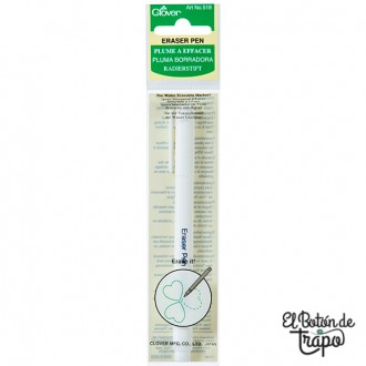 Pluma Borrador Clover 518