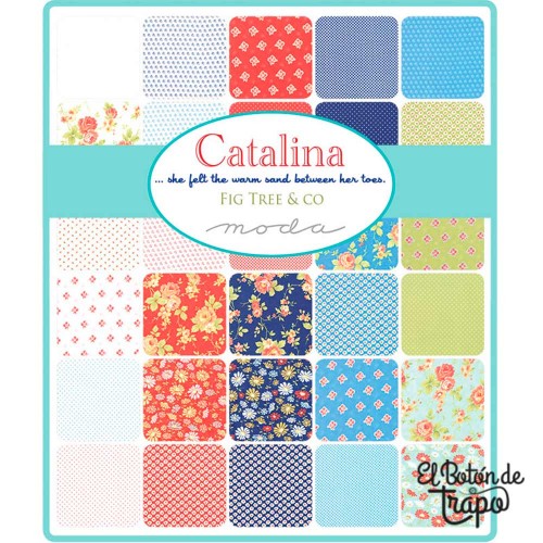 Mini Charm Pack Catalina