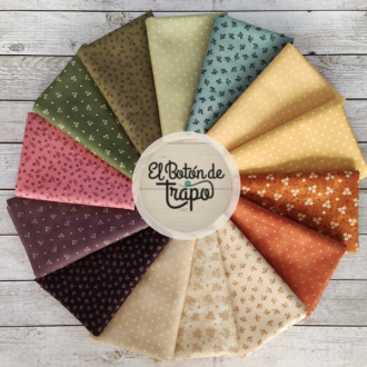 Pack 14 Fat Eighs telas patchwork 2