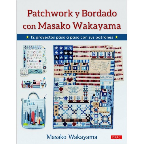 Libro Patchwork y Bordado con Masako Wakayama