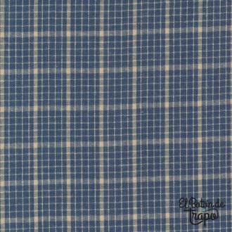 Tela Homemade Homespuns Blue Check