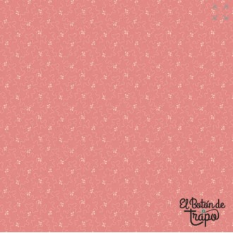Tela Tonal Ditzy Rouge