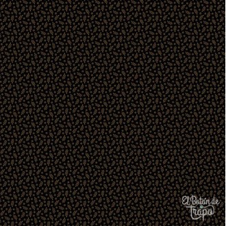 Tela Tonal Ditzy Peppercorn Leafs