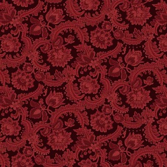 Tela Kim Diehl Right As Rain Cranberry Foulard