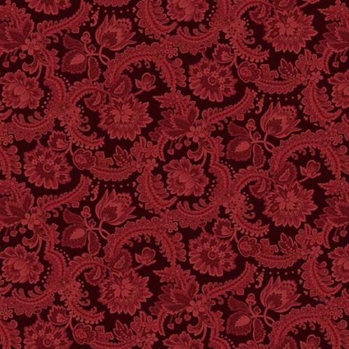 Tela Kim Diehl Right As Rain Cranberry Foulard