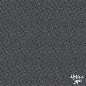 Tela Prairie Dry Goods Blue Broken Oval