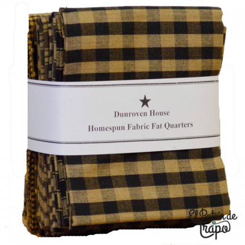 Pack 12 Fat Quarters Dunroven House...