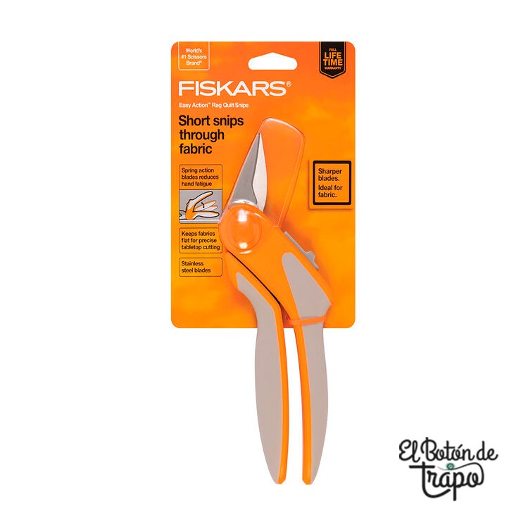 Tijeras de acción fácil Fiskars