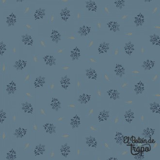 Tela Old Blue Calicos...