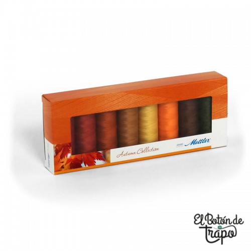 Pack de Hilos Autumn Silk-Finish Seralon