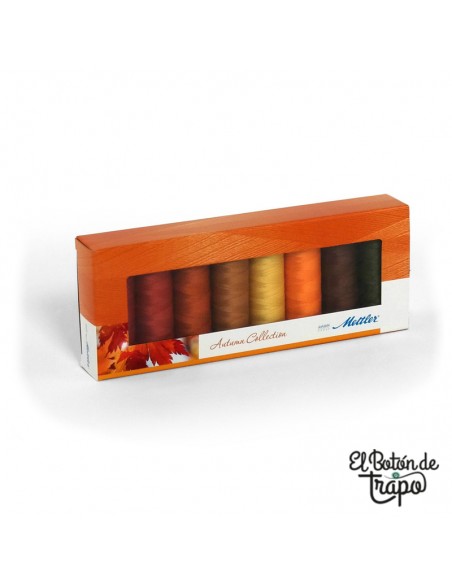 Pack de Hilos Autumn Silk-Finish Seralon