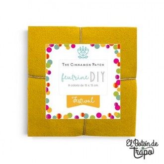 Pack Surtido Fieltro de Lana Festival 15x15 (9 uds)