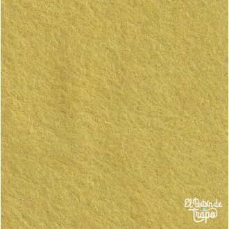Fieltro de Lana Amarillo