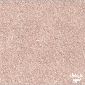 Fieltro de Lana Rose Poudré