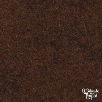 Fieltro de Lana Tabac Brun