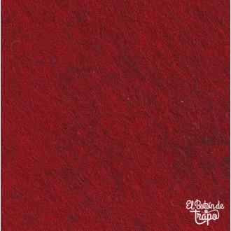 Fieltro de Lana Cereza