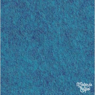 Fieltro de Lana Bleu Tropical