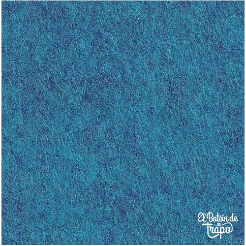 Fieltro de Lana Bleu Tropical