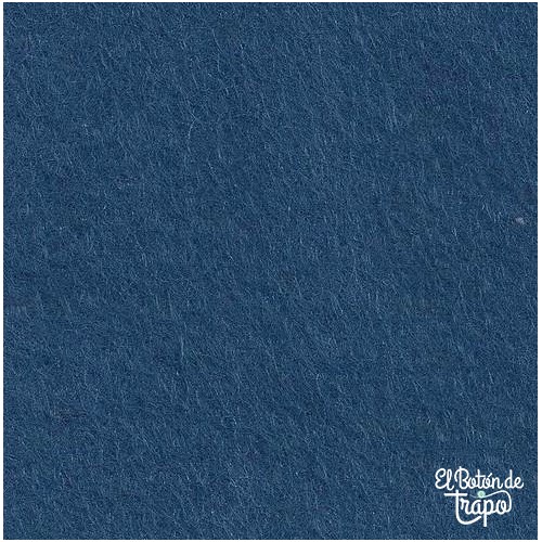 Fieltro de lana Azul oceano
