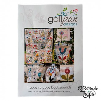 Patrón Gail Pain "Happy Scrappy Backgrounds"