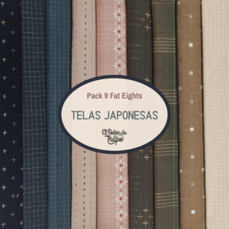 Pack Telas Japonesas Tramadas