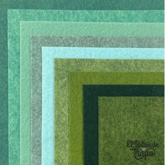 Fieltro de Lana Foret D´Hiver 2