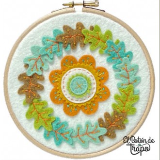 Kit de Fieltro Feuilles &...