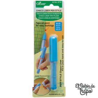 Clover Chaco Liner Lapiz Tiza Blanca 2