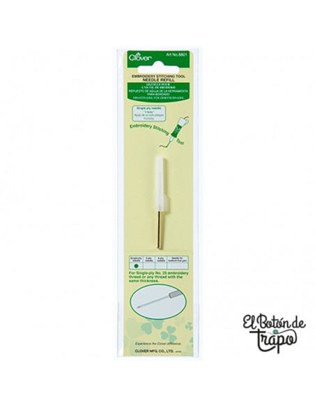 Repuesto aguja Punch Needle Clover