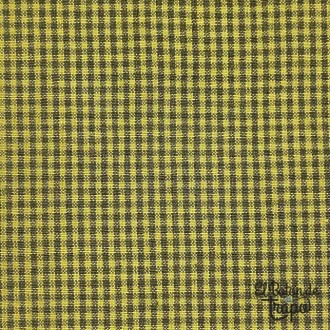 Tela Japonesa Tramada Diamond Folk Art Okra HS1853