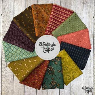Pack 12 Fat Quarters Kim Diehl 2