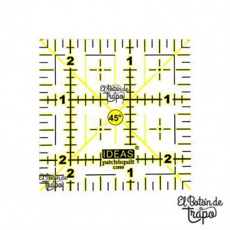 Regla Patchwork Pulgadas...