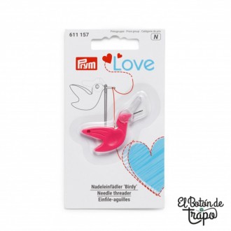 Enhebrador y Cortahilos Pajarito Prym Love