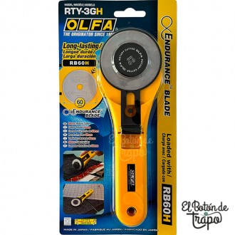 Cutter Rotativo Olfa 60mm RTY-3GH