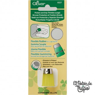 Dedal de Goma Clover Grande