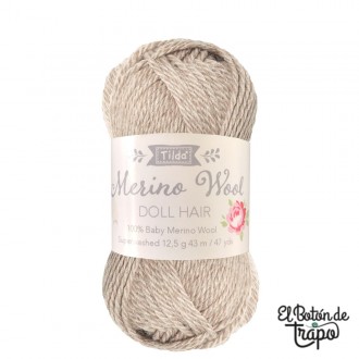 Pelo para muñecos TILDA blonde rubio