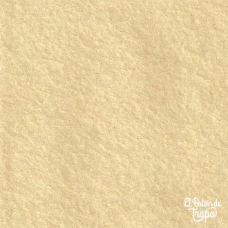 Fieltro de Lana color crudo