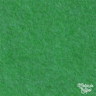 Fieltro de Lana Verde Bosque