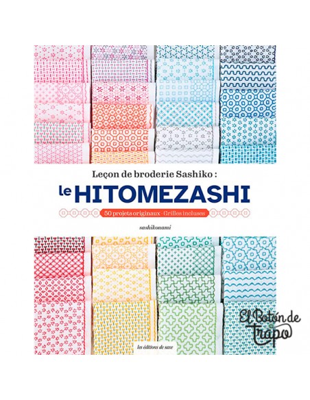 Libro Lecciones de Bordado Sashiko: le Hitomezashi