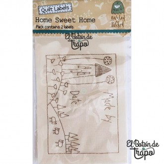 Etiquetas Patchwork Hatched and Patched Home Sweet Home