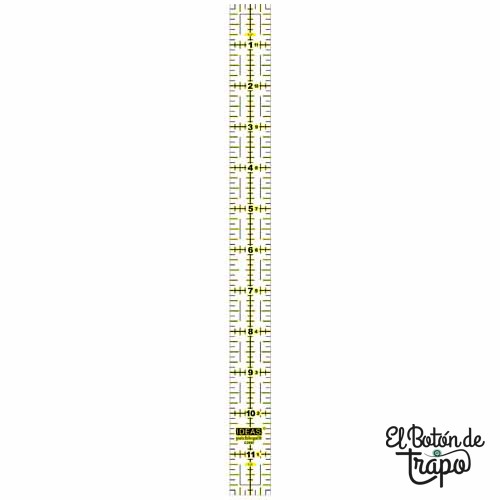 REGLA (9.5″X9.5″) PARA PATCHWORK Y QUILTING