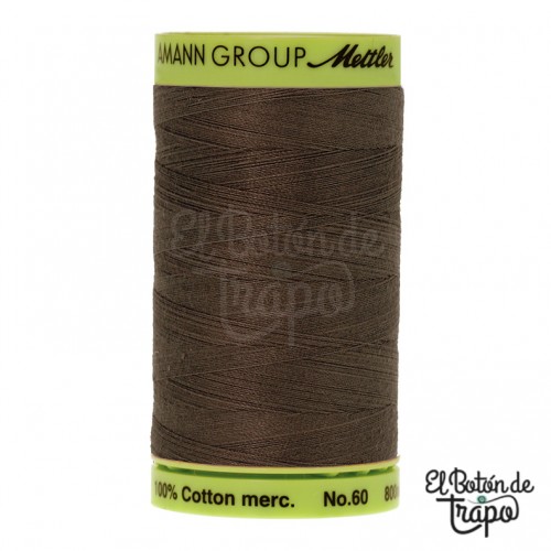 Hilo Mettler Silk-Finish No.60 0416 Dark Charnoal 800m