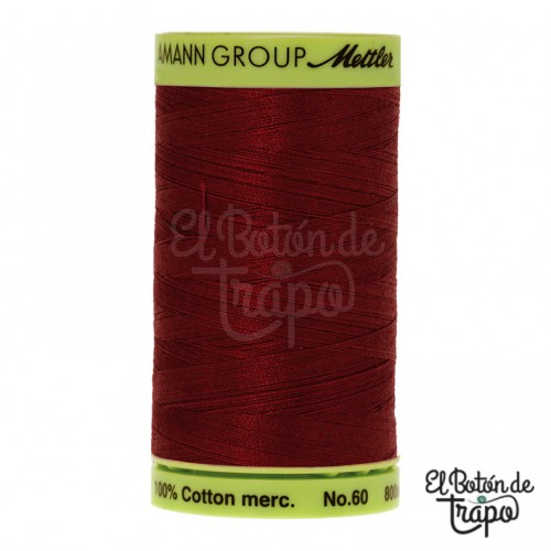 Hilo Mettler Silk-Finish No.60 0109 Bordeaux 800m