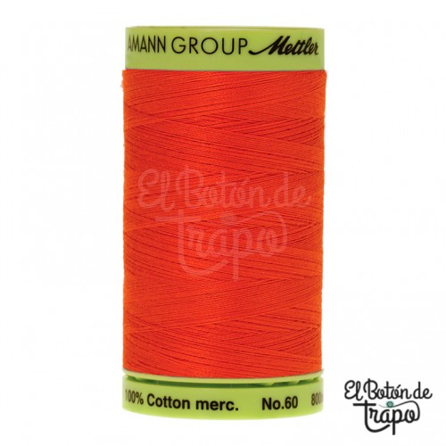 Hilo Mettler Silk-Finish No.60 0450 Paprika 800m