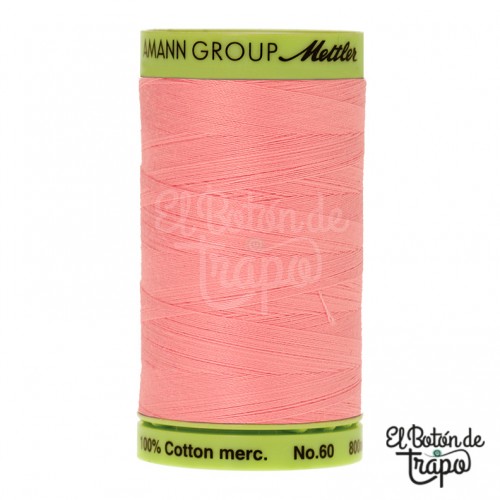 Hilo Mettler Silk-Finish No.60 1056 Petal Pink 800m
