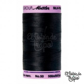 Hilo Mettler Silk-Finish No.50 4000 Black 500m